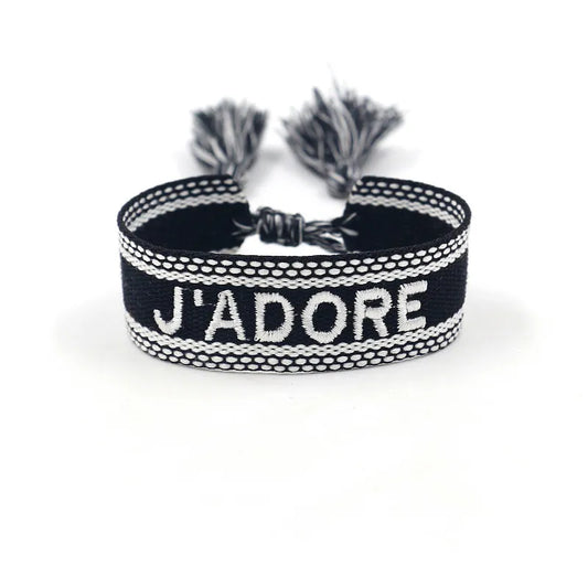 Jadore French Bracelet Black