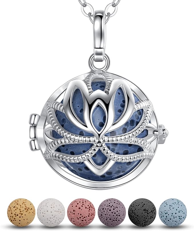 Women's Essential Oil Aromatherapy Necklace