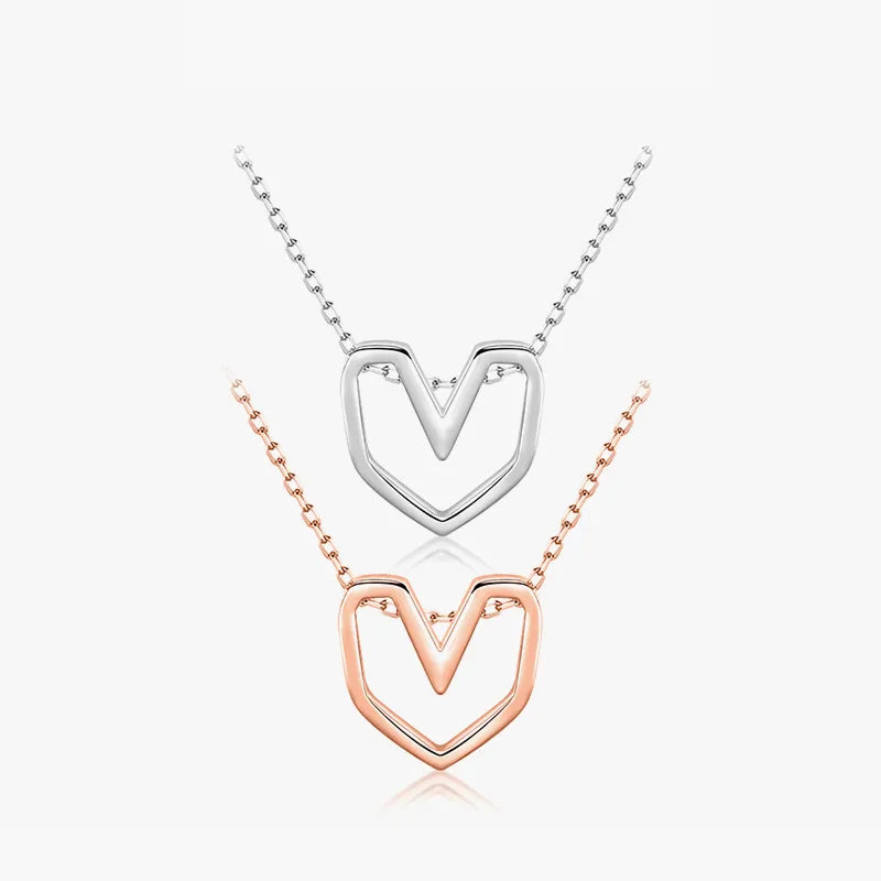 BTS Heart Necklace