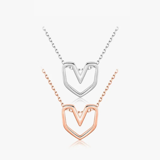 BTS Heart Necklace