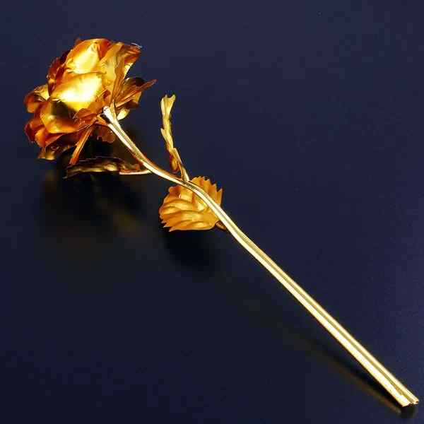 Forget Flowers, Give Forever: The 24K Golden Rose That Never Withers