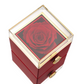 ETERNAL ROSE BOX - W/ENGRAVED NECKLACE AND REAL ROSE