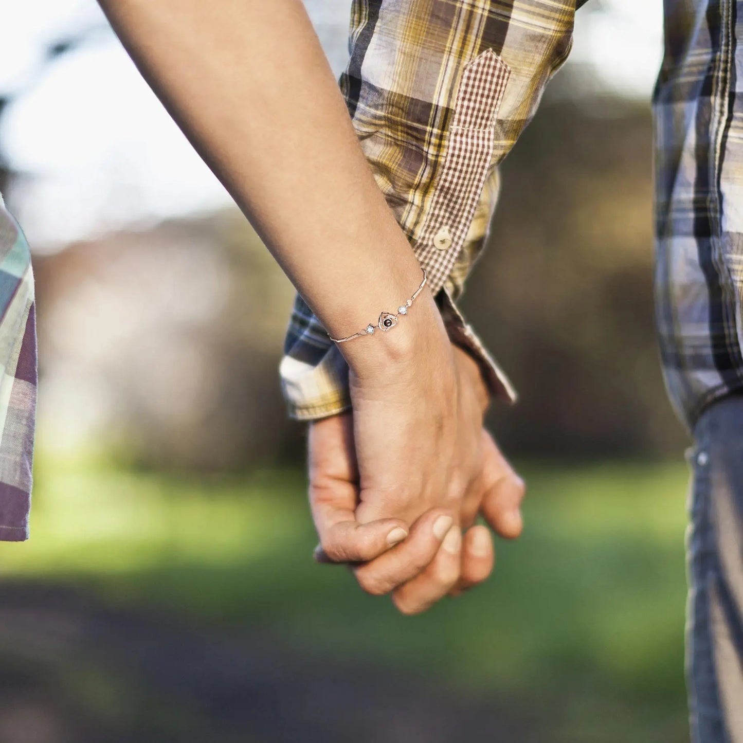 Projection Photo Bracelet Heart