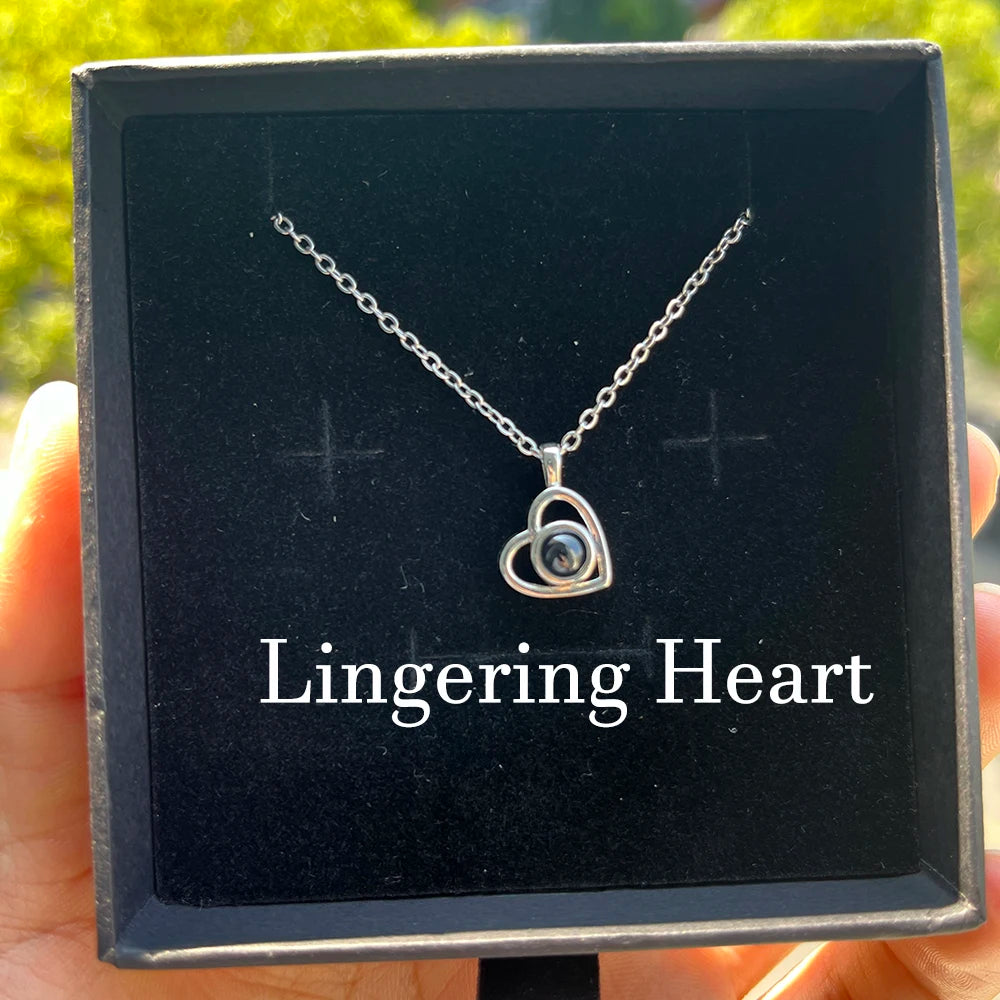 Heart Projection Photo Necklace – WearMemory