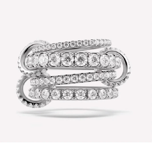 Stacking Eternity Band Ring For Women