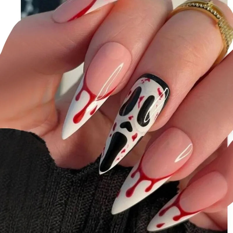 Halloween Grim Nails