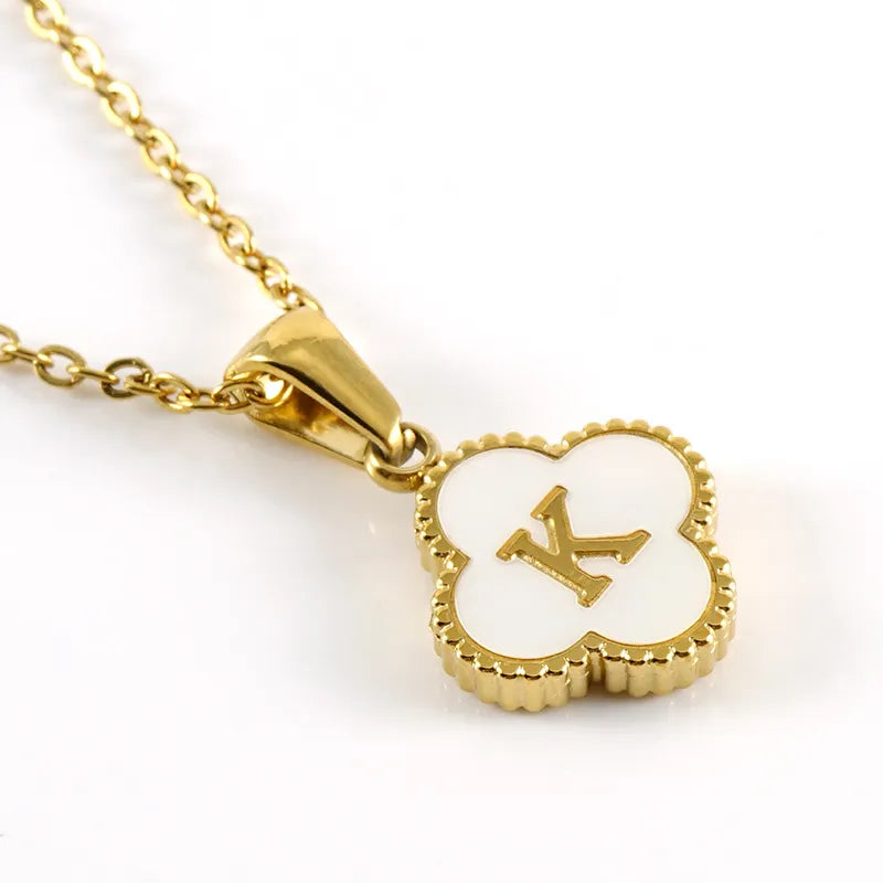 BUY ONE GET ONE FREE | 18K Gold-Plated Name Leaf Necklace