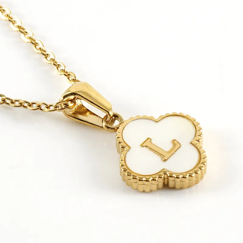 BUY ONE GET ONE FREE | 18K Gold-Plated Name Leaf Necklace