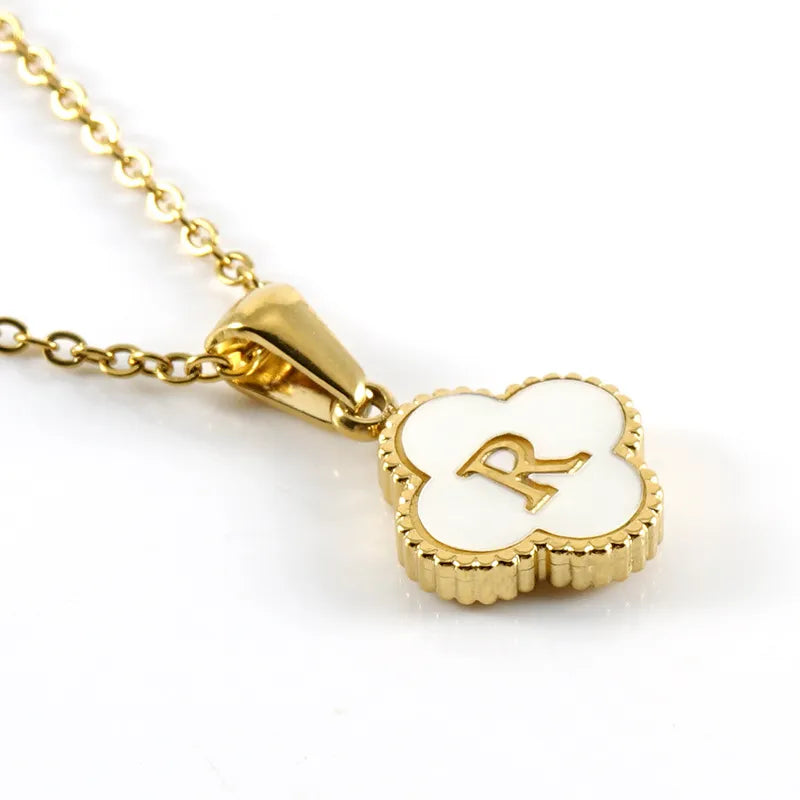 BUY ONE GET ONE FREE | 18K Gold-Plated Name Leaf Necklace