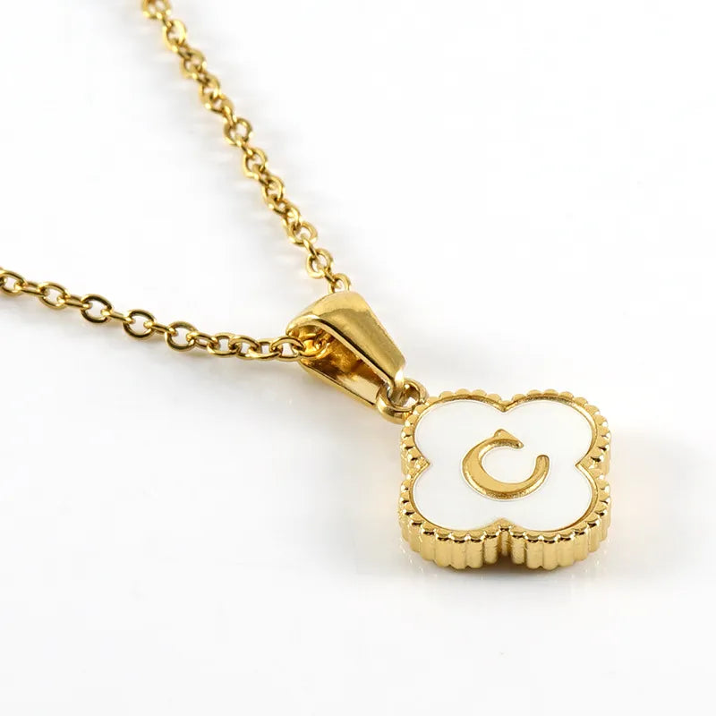 BUY ONE GET ONE FREE | 18K Gold-Plated Name Leaf Necklace