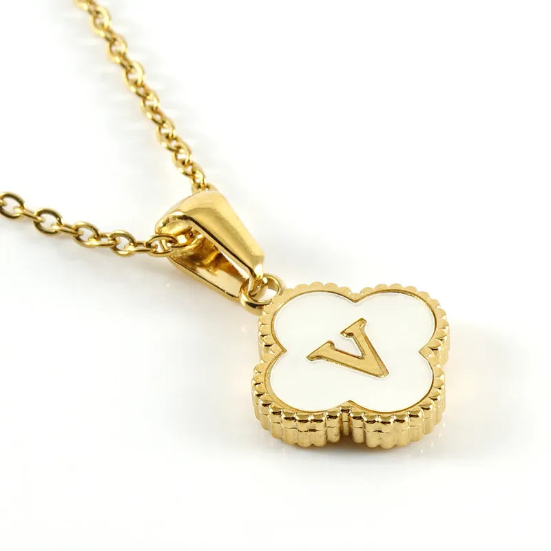 BUY ONE GET ONE FREE | 18K Gold-Plated Name Leaf Necklace