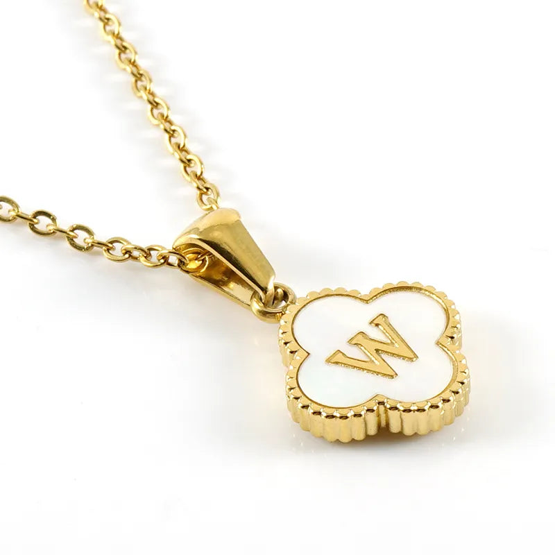 BUY ONE GET ONE FREE | 18K Gold-Plated Name Leaf Necklace