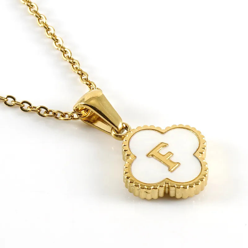 Cheap gold clearance plated name necklace