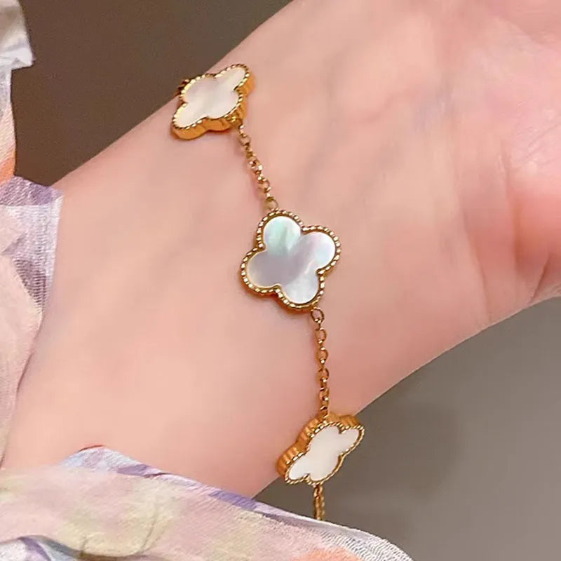 Four Leaf  Bracelet