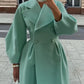 1940's Style Winter Wool Coat Fashion Statement For Women