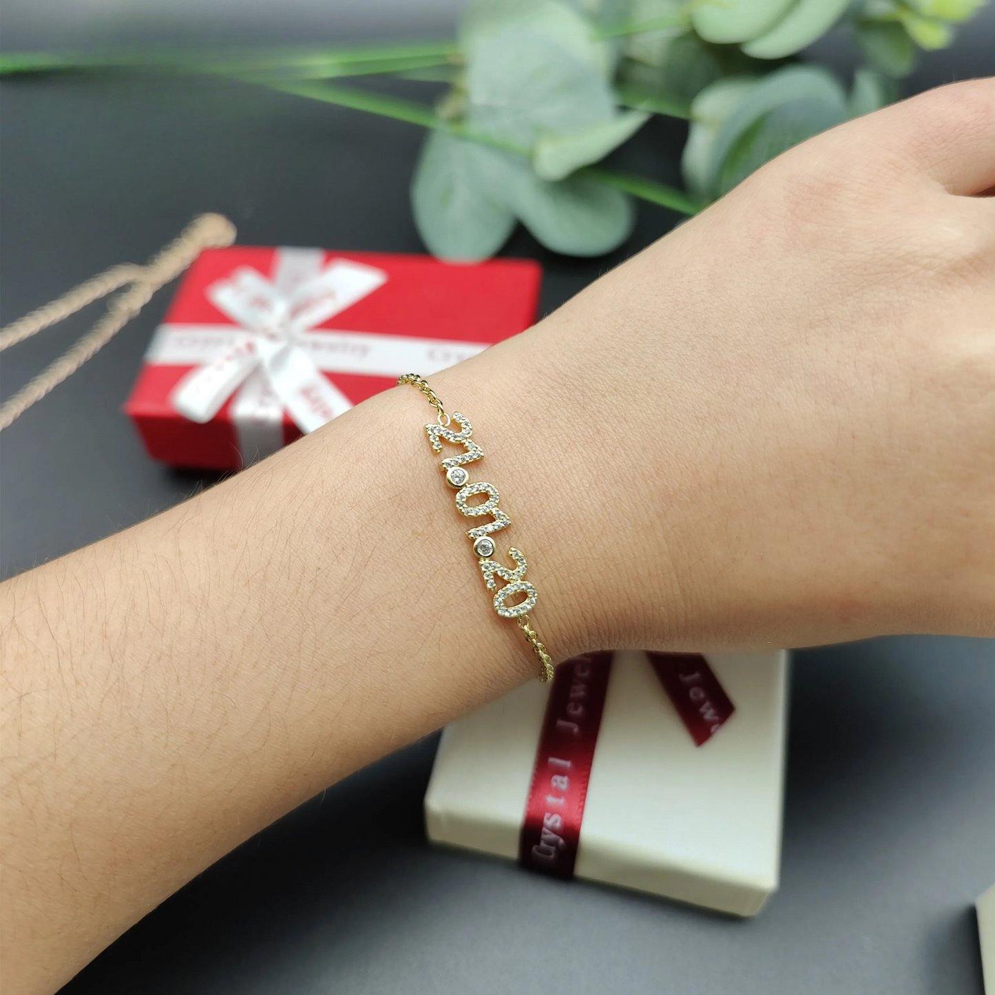 Bracelet with Birthdate Special Occasion