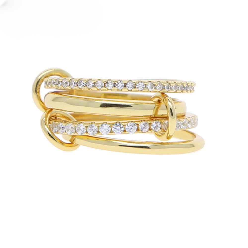 Stacking Rings For Women Multi-Colour