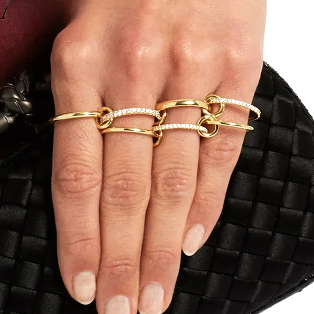 Stacking Rings For Women Multi-Colour