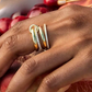 Stacking Rings For Women Multi-Colour